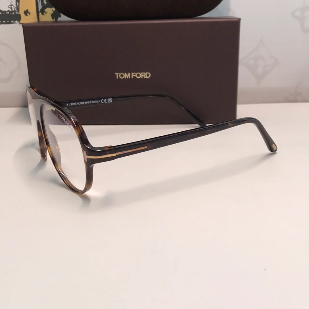New Authentic Tom Ford TF5012 052 Tortoise Eyeglasses